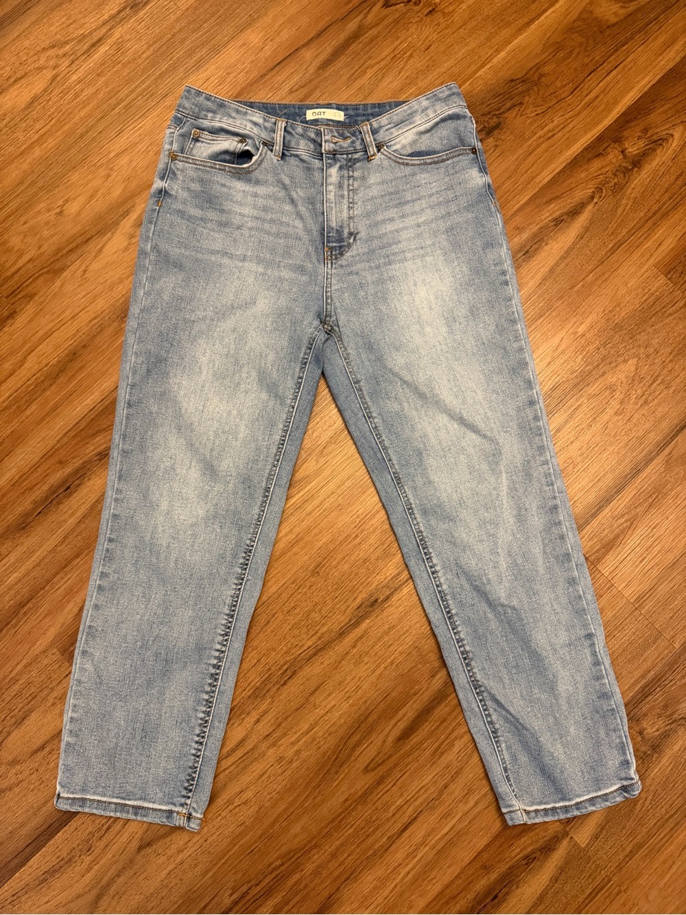 Oat New York Light Blue Boyfriend Jeans. Size 8/29